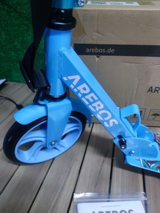 Arebos City Scooter Patinete a Pedales Patinete Regulable