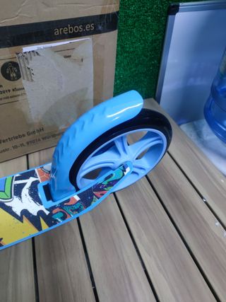 Arebos City Scooter Patinete a Pedales Patinete Regulable