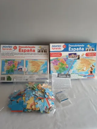 Puzzle Clementoni Descubriendo España Geografía