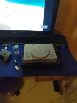 PlayStation 1 Sony Beige/Grigio