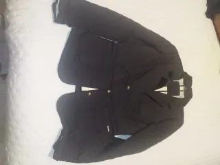 Americana acolchada Massimo Dutti Azul marino