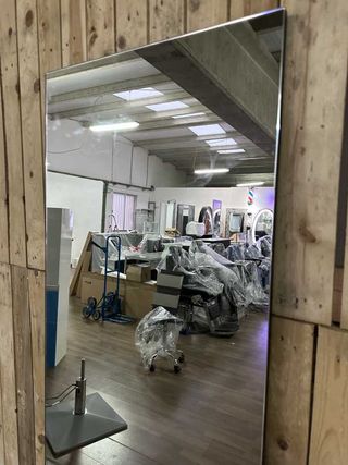 ESPEJO TOCADOR CON PORTASECADOR REF.65 A