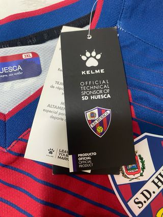 Camiseta Oficial SD Huesca Kelme Talla 3XL