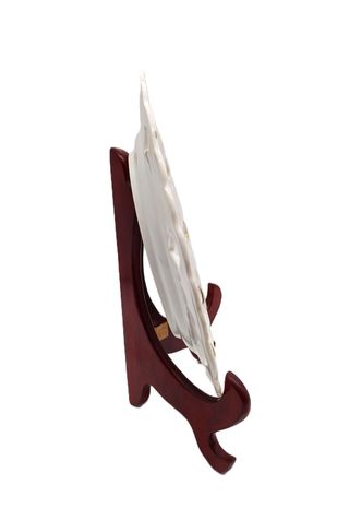 Antico piatto porcellana traforata stile Liberty