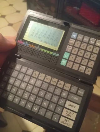 Agenda Electrónica Casio Vintage