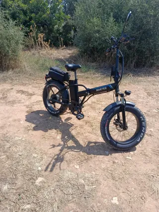 bicicleta eléctrica con dos baterías con 7 marchas