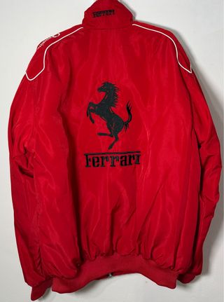 Chaqueta Ferrari Bomber Roja