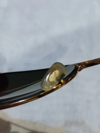 Gafas Ray-Ban Aviator Doradas Lente Verde