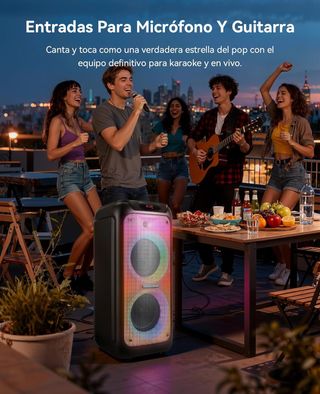 GREEN KEEPER MAX Karaoke GKD80 + 2 Micrófonos