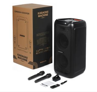 GREEN KEEPER MAX Karaoke GKD80 + 2 Micrófonos