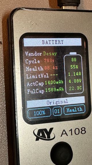 Batería iPhone 8 - 88%. Original Apple 