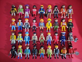 Gran lote figuras Playmobil