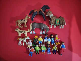 Gran lote figuras Playmobil