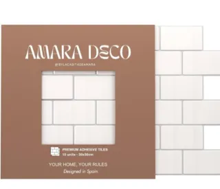 Baldosas Vinilo Blanco Vintage 2,4mm