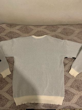 Jersey de punto Amazing gris y blanco