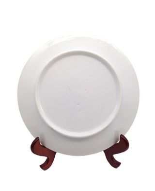 Antico Piatto Porcellana Vecchia Parigi XIX Secolo