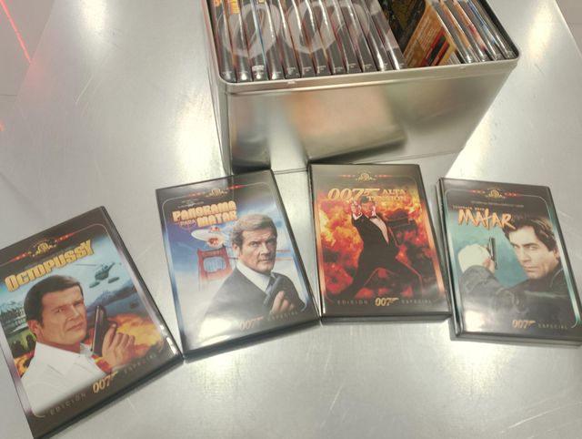 COLLEZIONE DVD 007 SCATOLA METALLICA