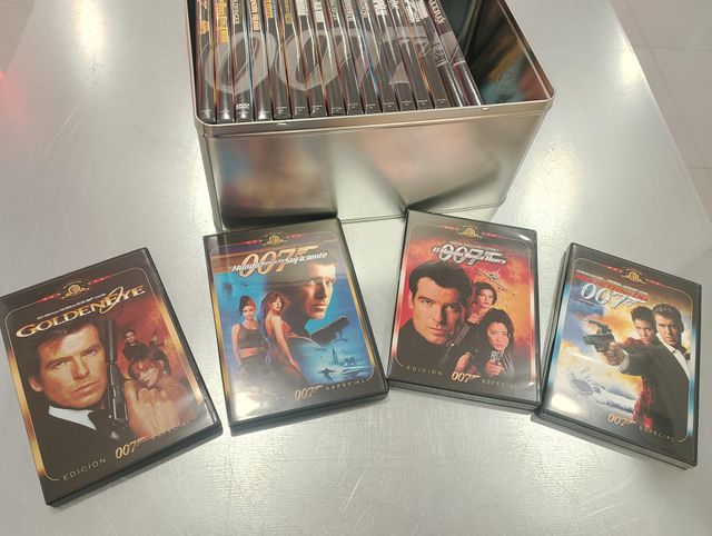 COLLEZIONE DVD 007 SCATOLA METALLICA