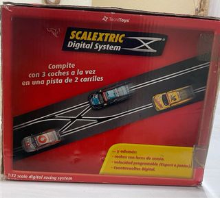 Scalextric Digital System + 7 Coches