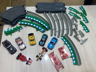 Scalextric Digital System + 7 Coches