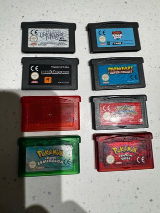 Lote Videojuegos Game Boy Advance