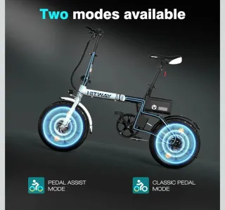 HITWAY Bicicleta Eléctrica Plegable