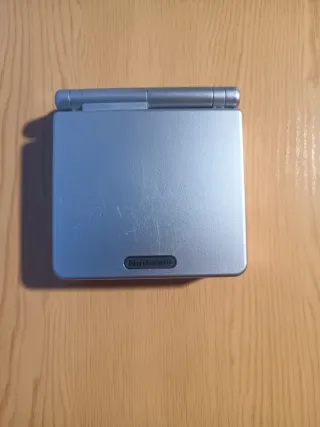 Nintendo Game Boy Advance SP Gris + Cargador