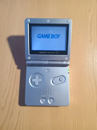 Nintendo Game Boy Advance SP Gris + Cargador