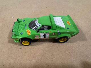 Scalextric Lancia Stratos Verde nuevo