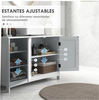 Mueble de baño blanco