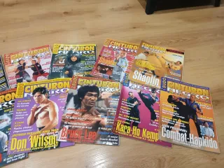 Lote 12 Revistas Cinturón Negro Artes Marciales.