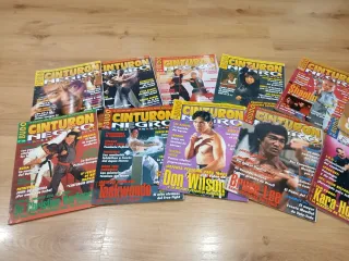 Lote 12 Revistas Cinturón Negro Artes Marciales.