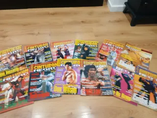 Lote 12 Revistas Cinturón Negro Artes Marciales.