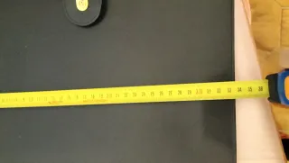 Cartella porta documenti in pelle nera