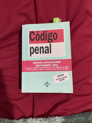 Código Penal: Ley Orgánica 10/1995, de 23 de no...