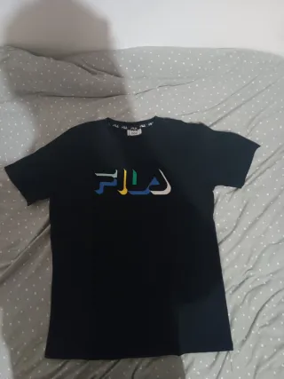 Camiseta negra Fila