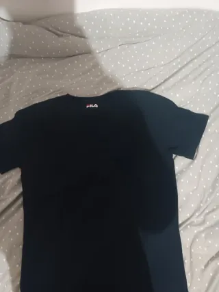 Camiseta negra Fila