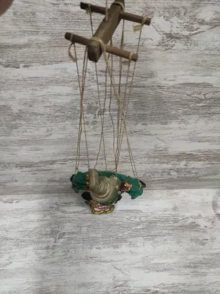 # Marioneta Thailandia tradicional verde