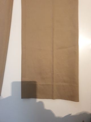 Pantalón vestir Massimo Dutti Mujer Beige