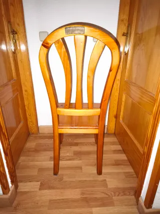 Sillas de madera
