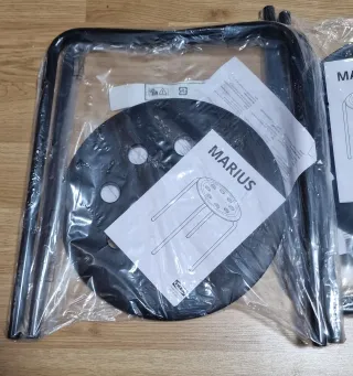 Taburetes Marius IKEA Nero