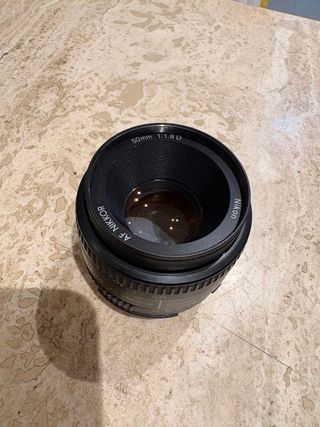 Objetivo Nikon AF Nikkor 50mm f/1.8D