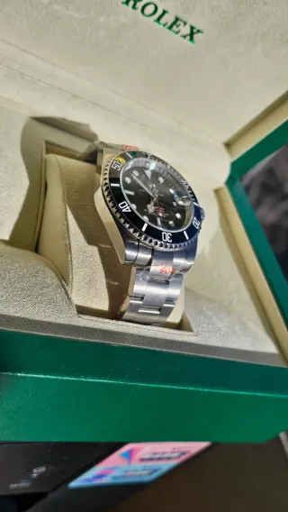 Reloj Role Submarinor Negro y Plateado