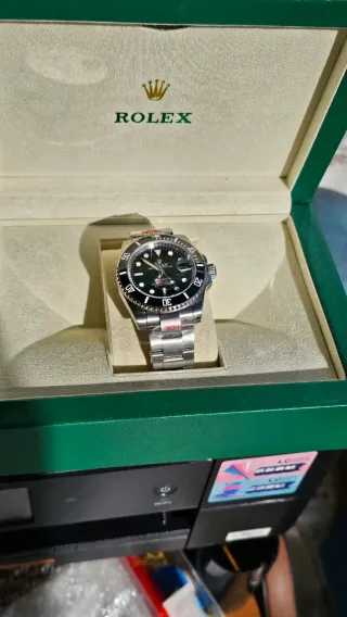 Reloj Role Submarinor Negro y Plateado