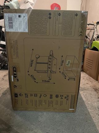 Barbacoa de Gas Negra y Marrón