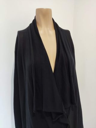 Chaqueta Lana Massimo Dutti Negra