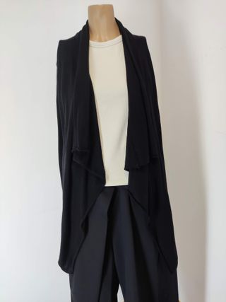 Chaqueta Lana Massimo Dutti Negra