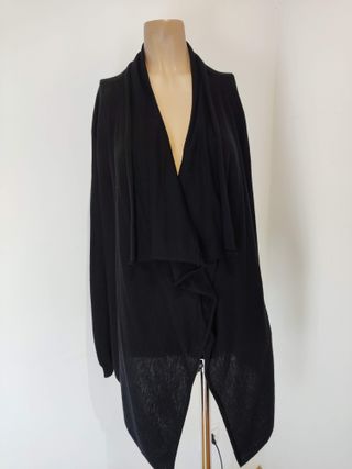 Chaqueta Lana Massimo Dutti Negra