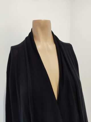 Chaqueta Lana Massimo Dutti Negra