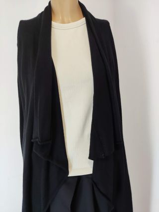 Chaqueta Lana Massimo Dutti Negra